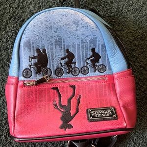 Loungefly Stranger Things Upside Down Color-Block Mini Backpack 2019